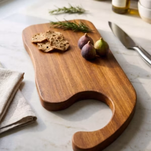 Iroko wood cutting board