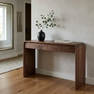 Solid Walnut Console Table